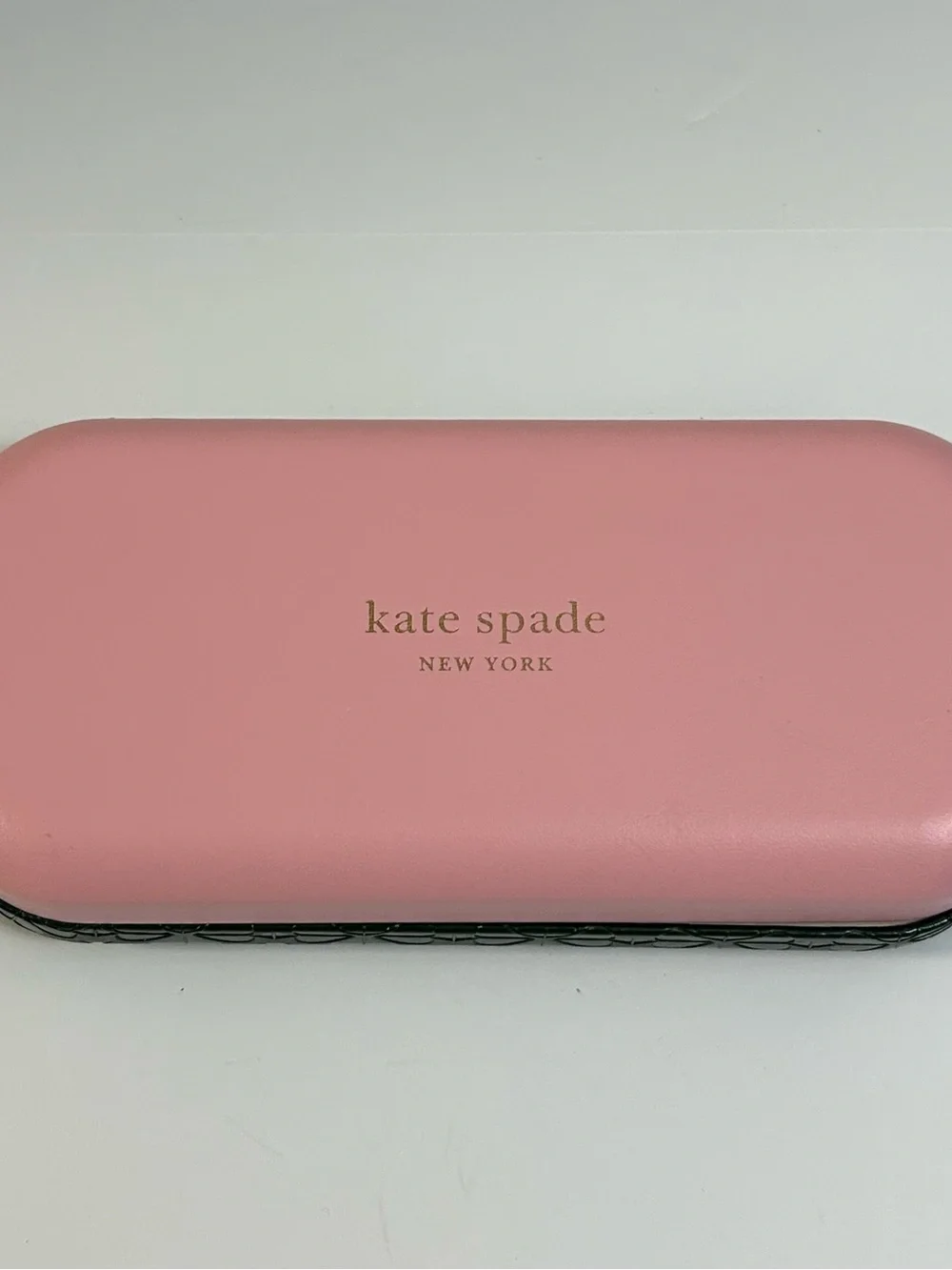 kate spade Pink & Green Sunglasses Case